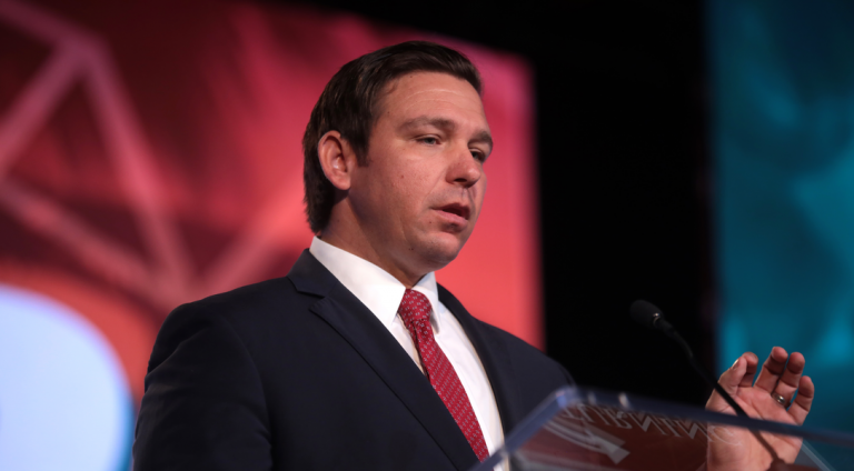 Ron DeSantis sat in stunned silence when a blue state created this new bill of rights