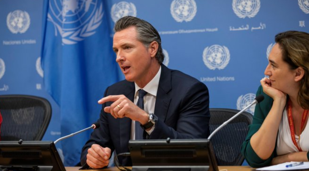 Gavin Newsom gave one infuriating response when asked about his state’s wasted budget surplus